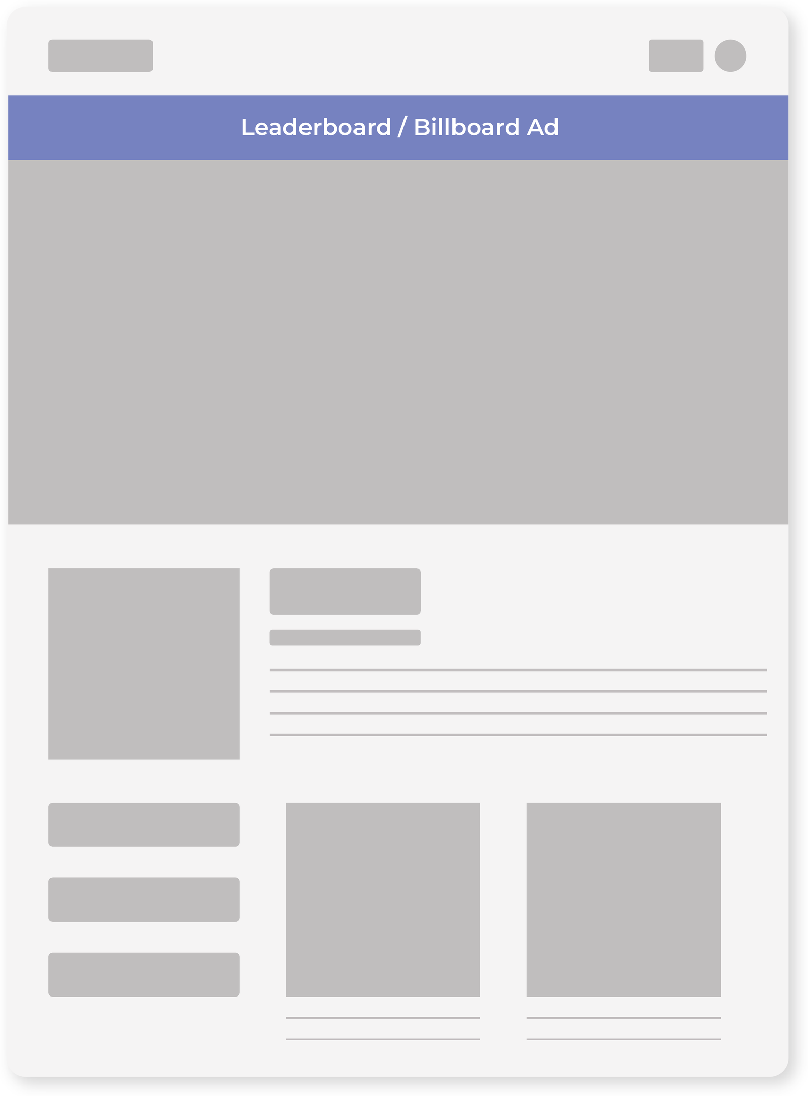 Leaderboard Ad Example